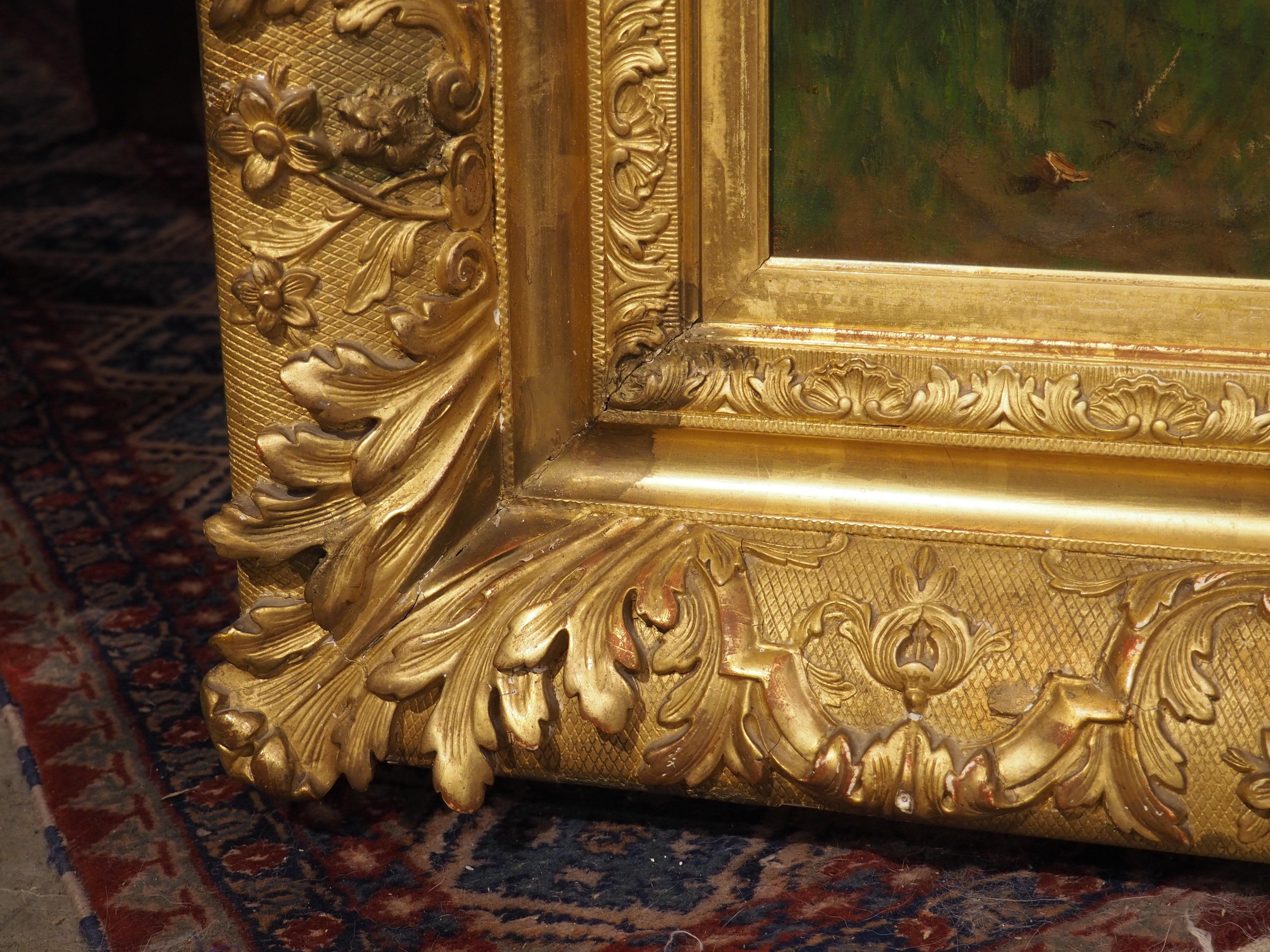 Peinture à l'huile hollandaise ancienne, 