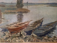 Antique Dutch Painting, Willem Witjens, Dutch Landscape