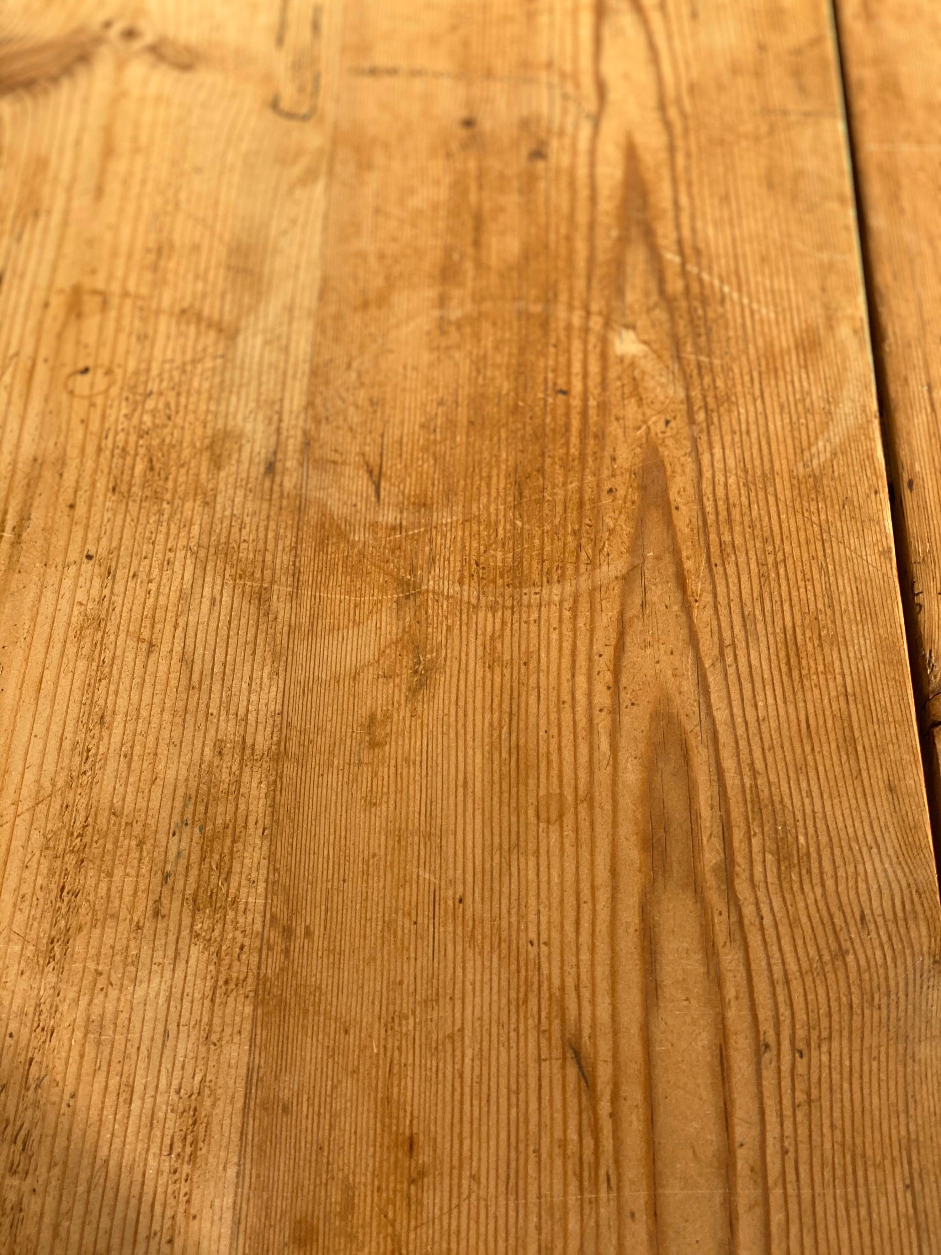 Antique Dutch Pine Dining Table, circa 1870 9