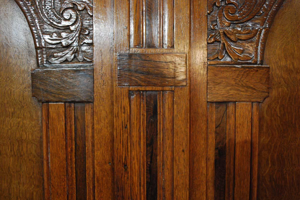 Antique Dutch Renaissance Oak  Cabinet For Sale 9