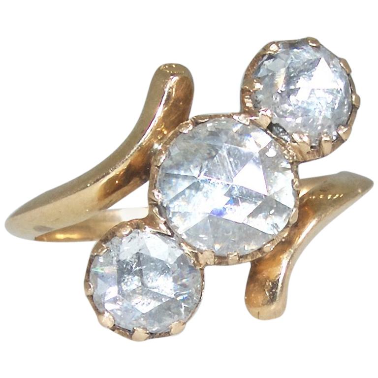 Antique Dutch Rose Cut Diamond Ring at 1stDibs dutch cut diamond, old