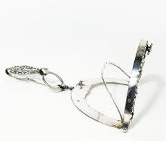 Antique Dutch Silver bracket by Gelderen, Pieter van Ameide, Schoonhoven, 1839