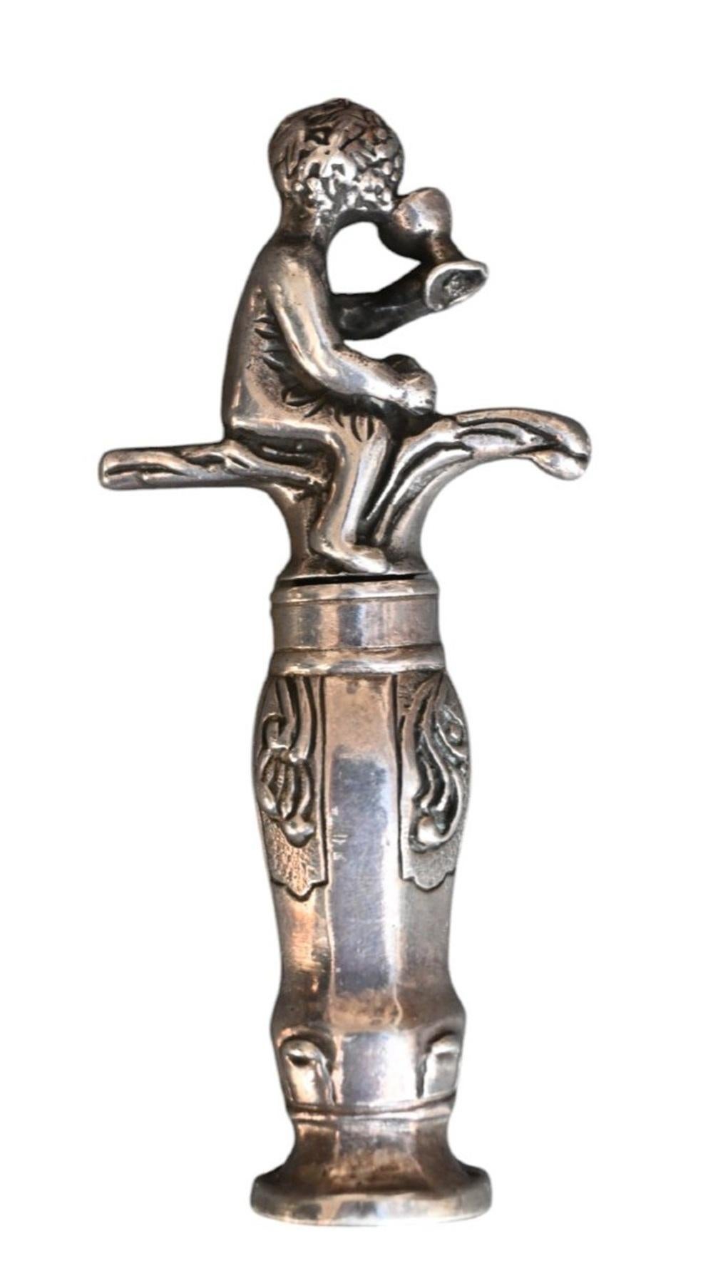 Louis XV Tire-bouchon ancien en argent hollandais en vente