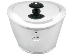 Antico porta tè olandese con chiusura a chiave, circa 1807