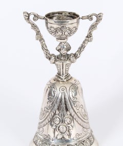 Antique Dutch Silver Marriage Cup 19th Century