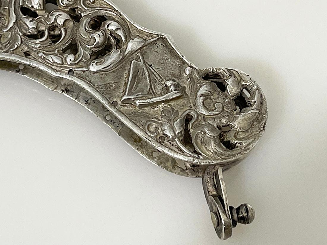 Antico portamonete olandese in argento di van der Ree, Schoonhoven, datato 1921 in vendita 5