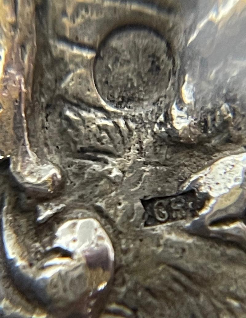 XX secolo Antico portamonete olandese in argento di van der Ree, Schoonhoven, datato 1921 in vendita
