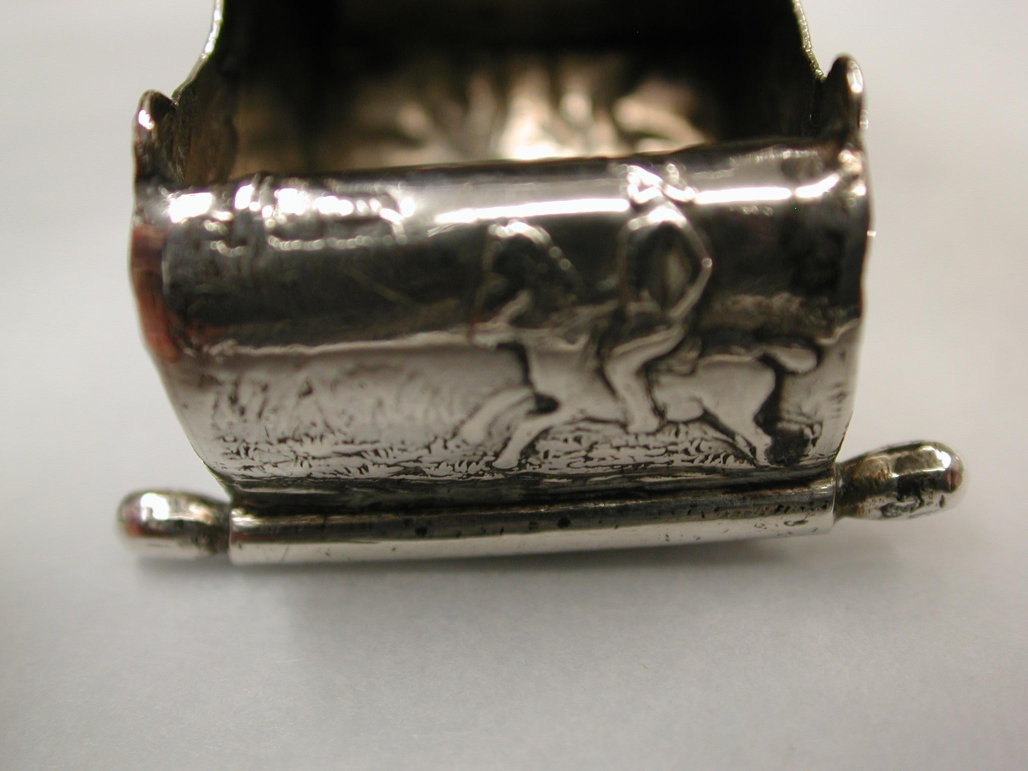 Sedia Sedan olandese in argento datata circa 1900 In condizioni buone in vendita a London, GB