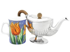 Antique 1800s Dutch Silver Teapot