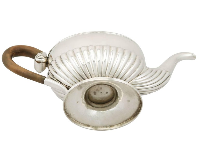 Antique Dutch Silver Teapot For Sale at 1stdibs