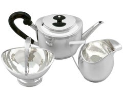 Antique Dutch Silver Tea Service