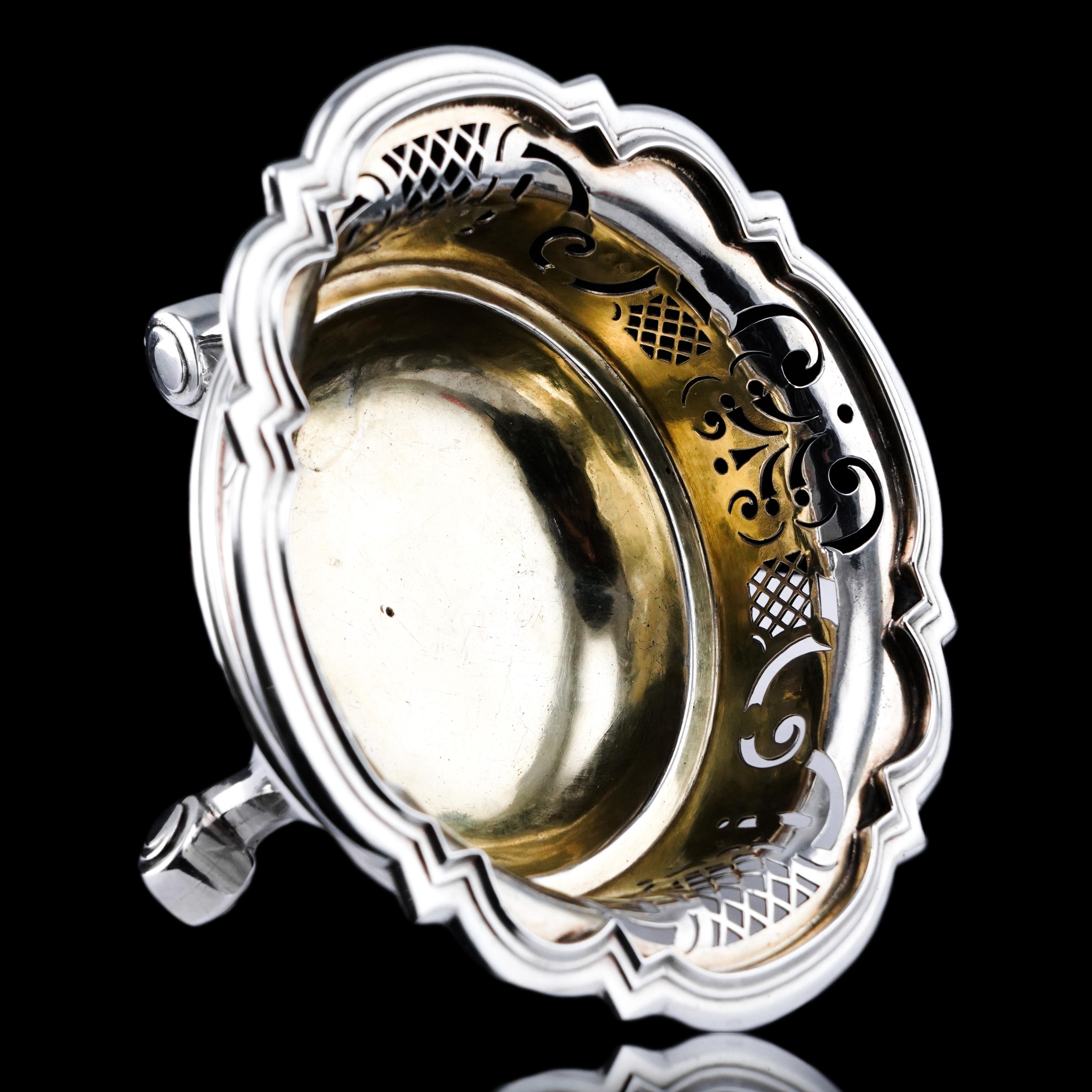 Antico accendino/braciere olandese in argento massiccio - Amsterdam 18° sec. in vendita 12