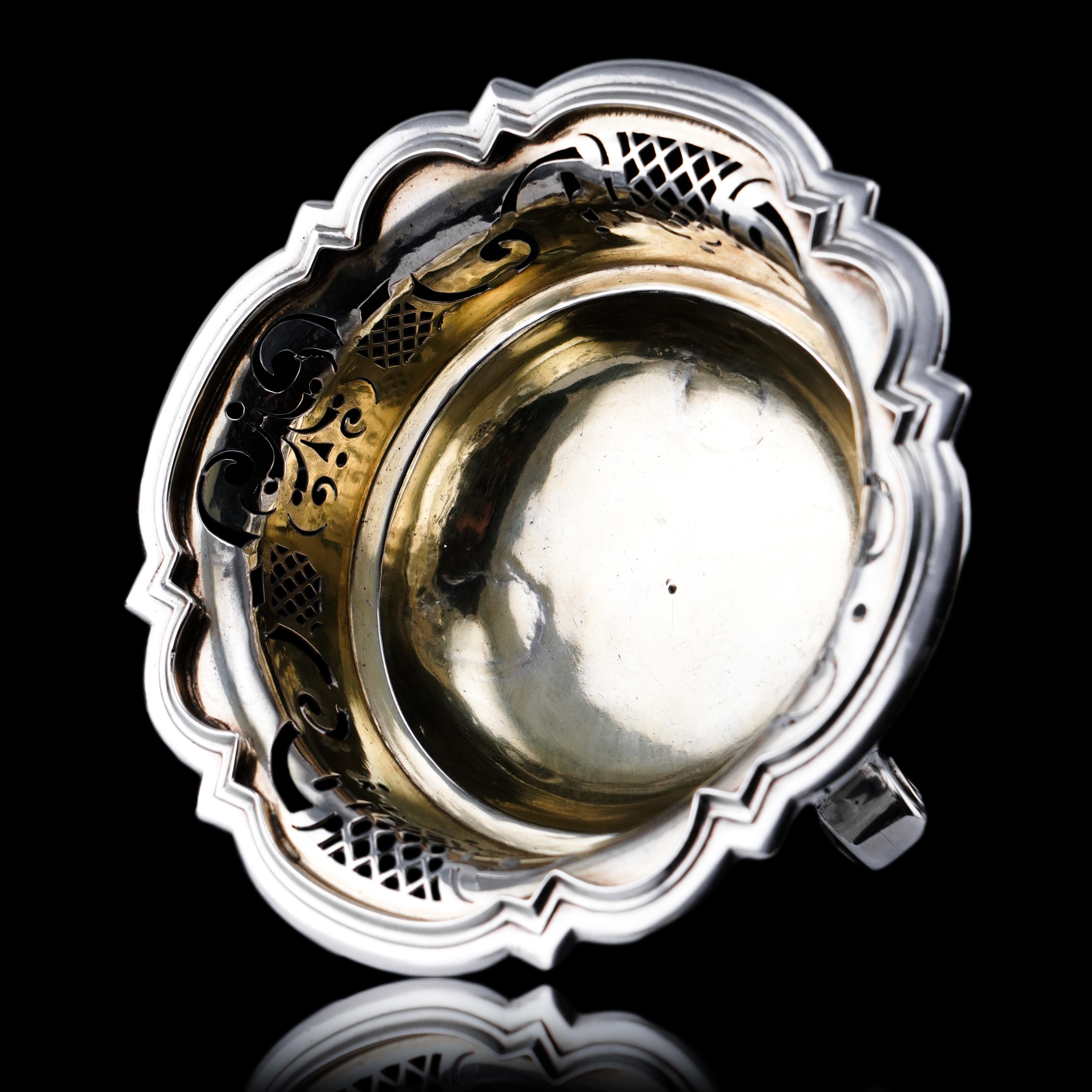 Antico accendino/braciere olandese in argento massiccio - Amsterdam 18° sec. in vendita 13