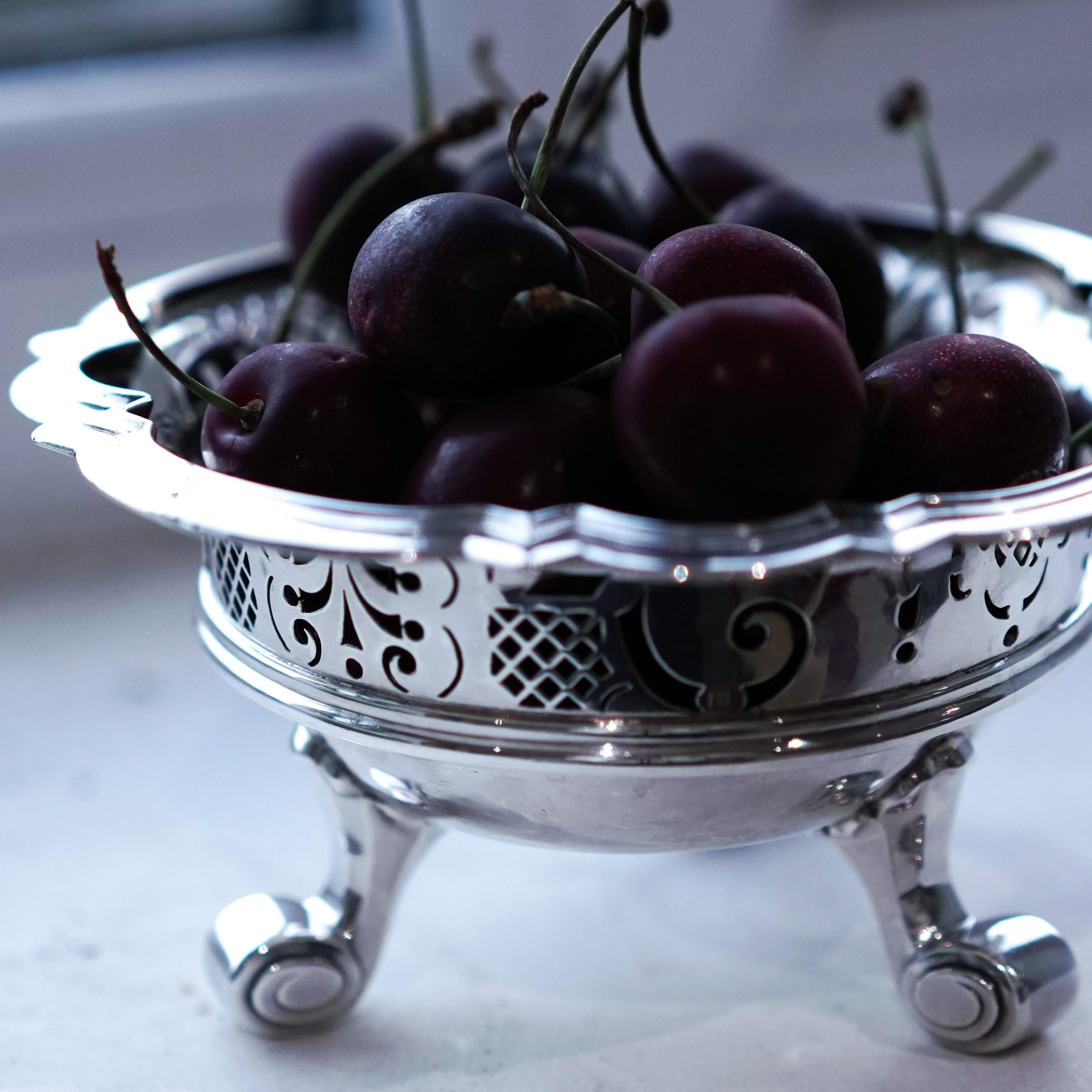 Antico accendino/braciere olandese in argento massiccio - Amsterdam 18° sec. in vendita 2