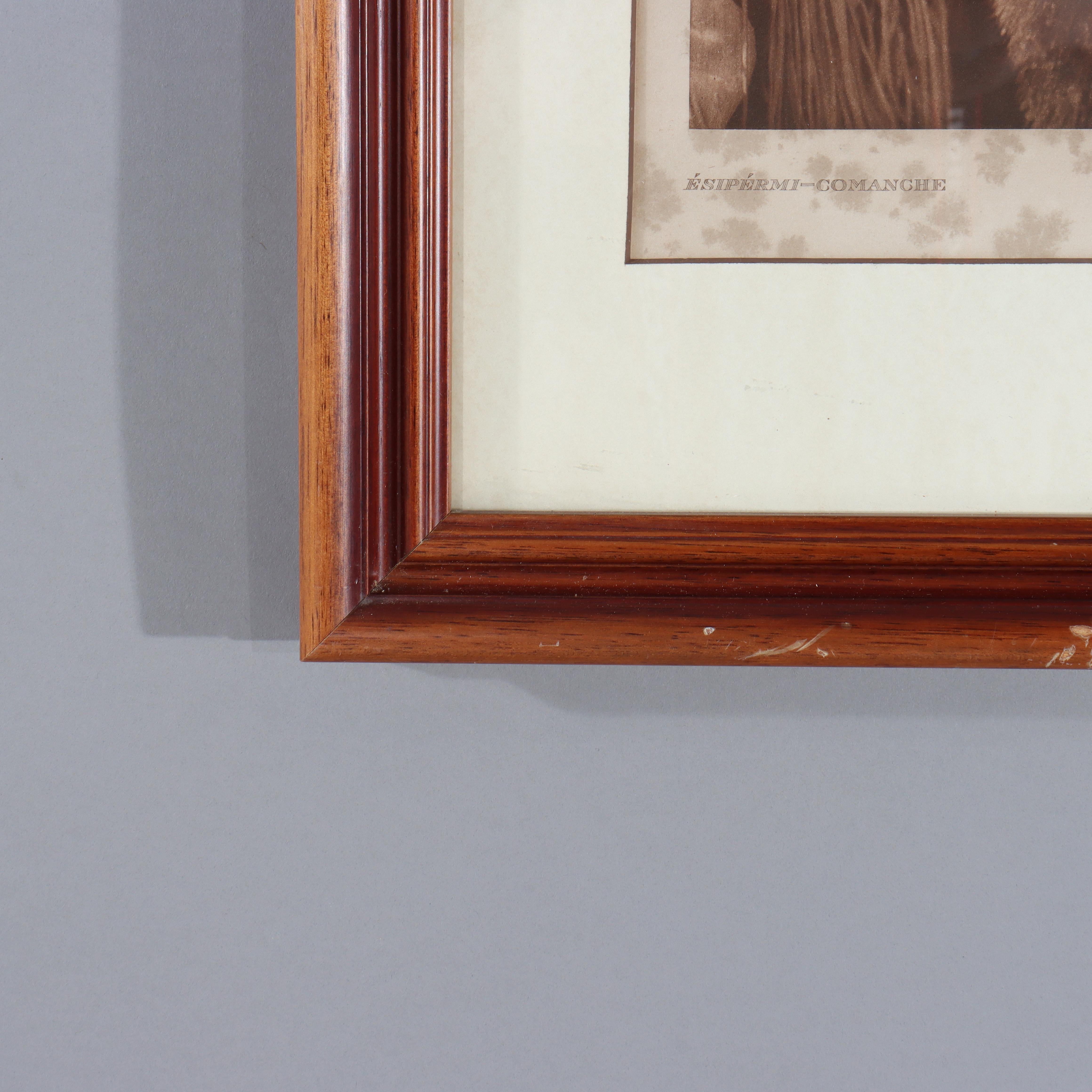 Photogravures anciennes E. J. Curtis 