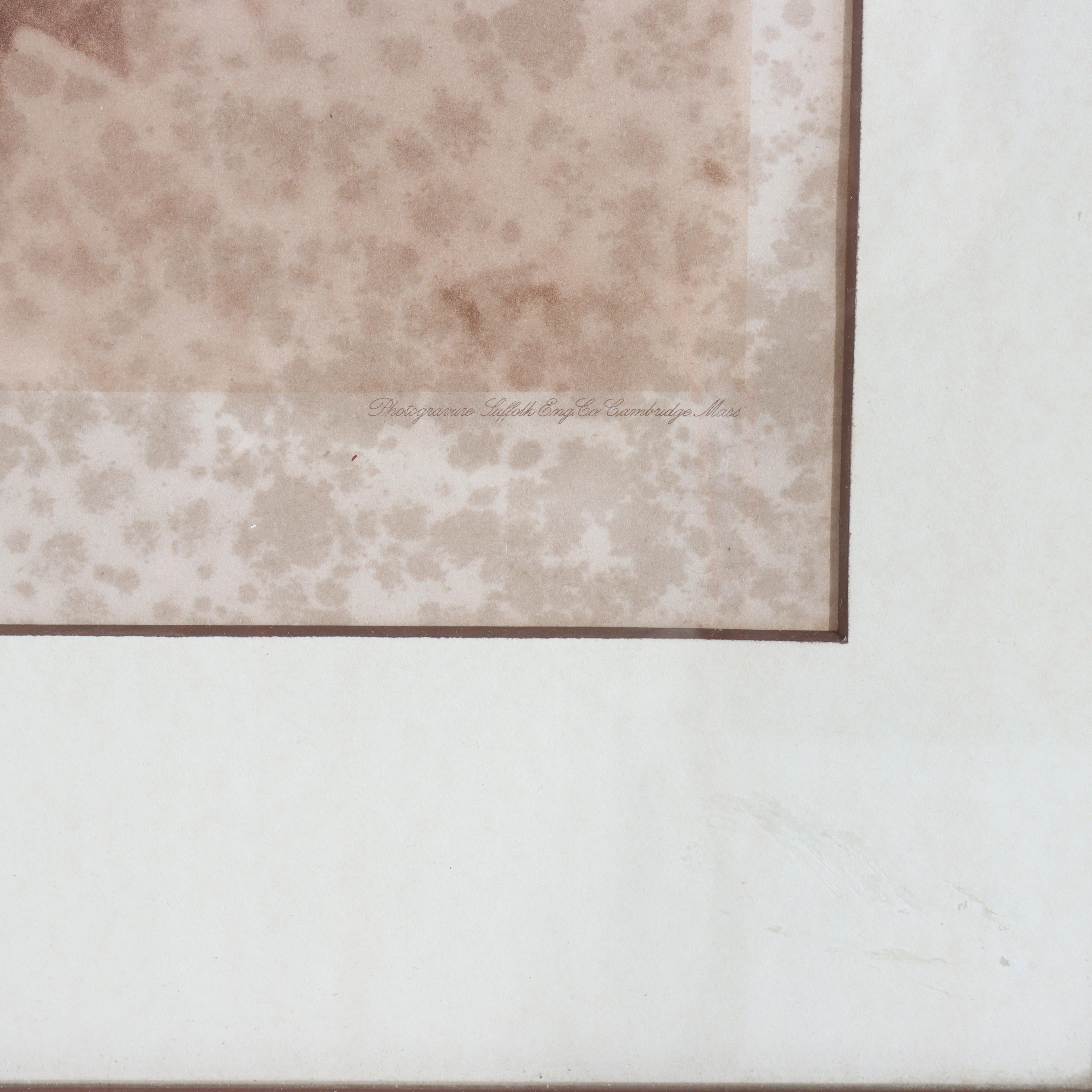 20ième siècle Photogravures anciennes E. J. Curtis 