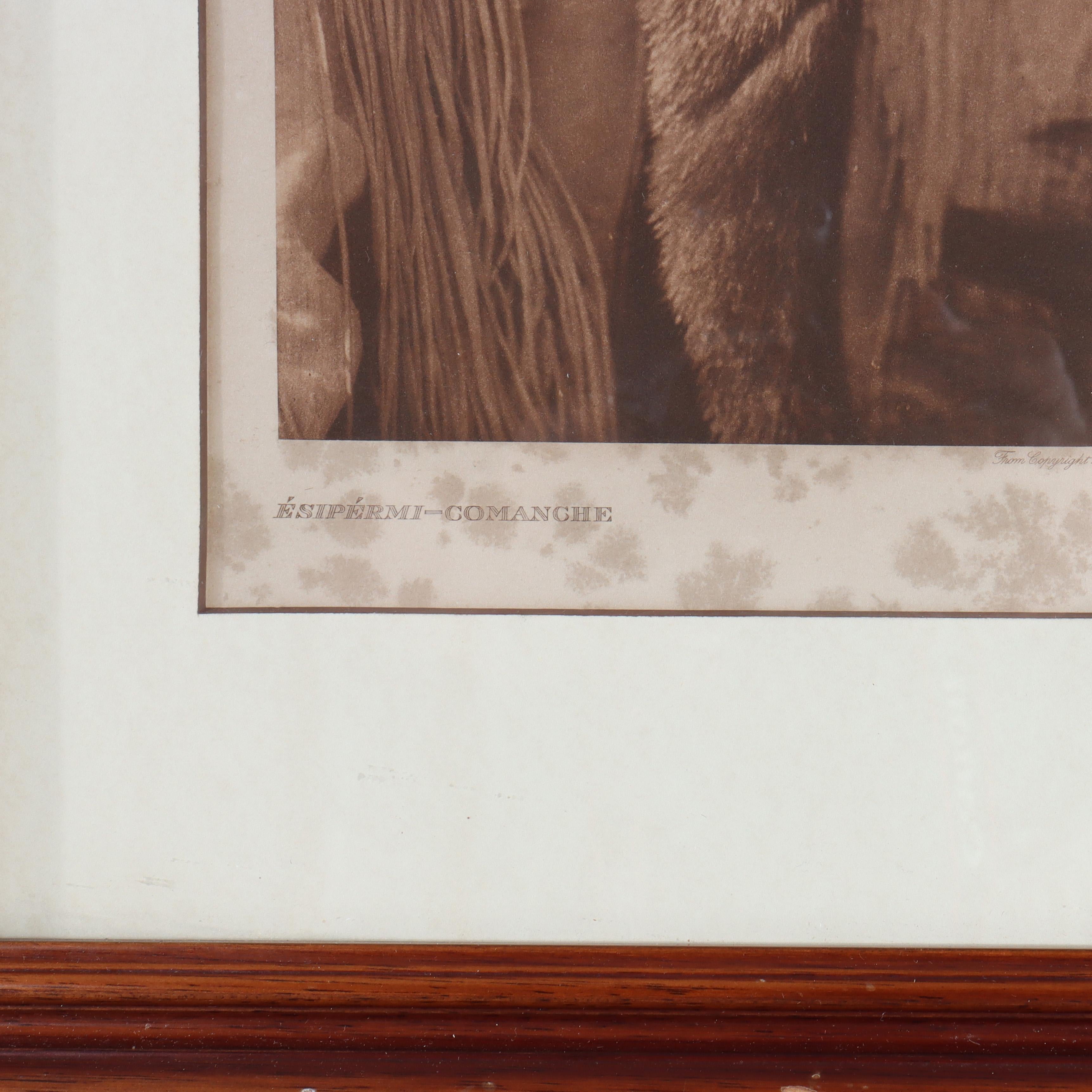 Photogravures anciennes E. J. Curtis 