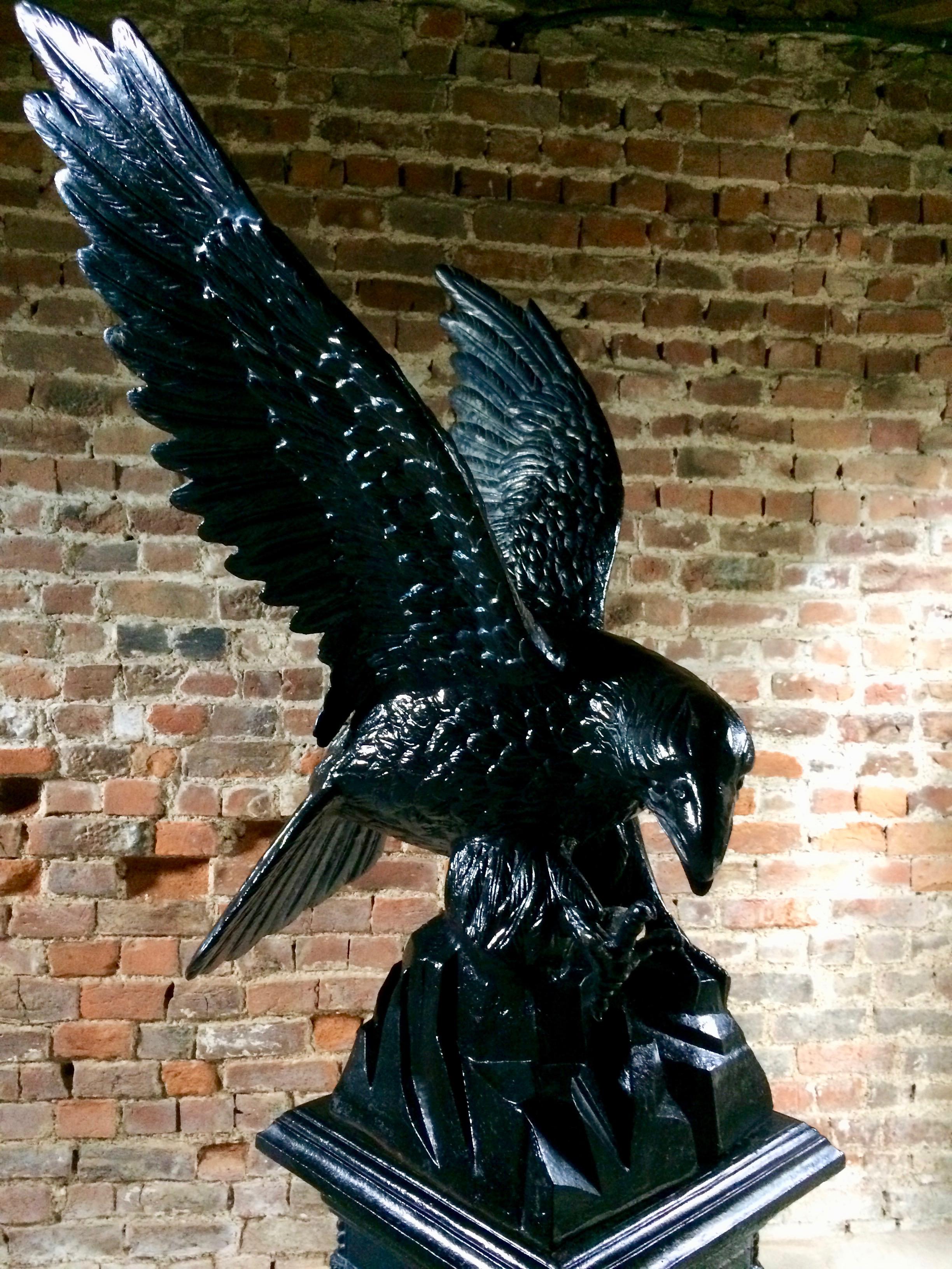 antique cast iron eagle