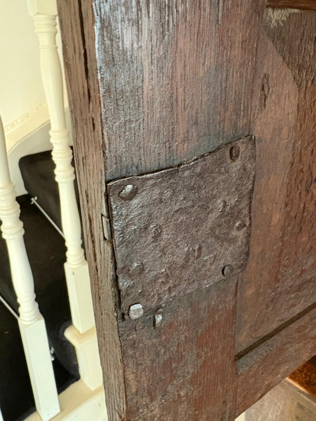 Antique Early 17th Century Original Quality Oak Court Cupboard 2