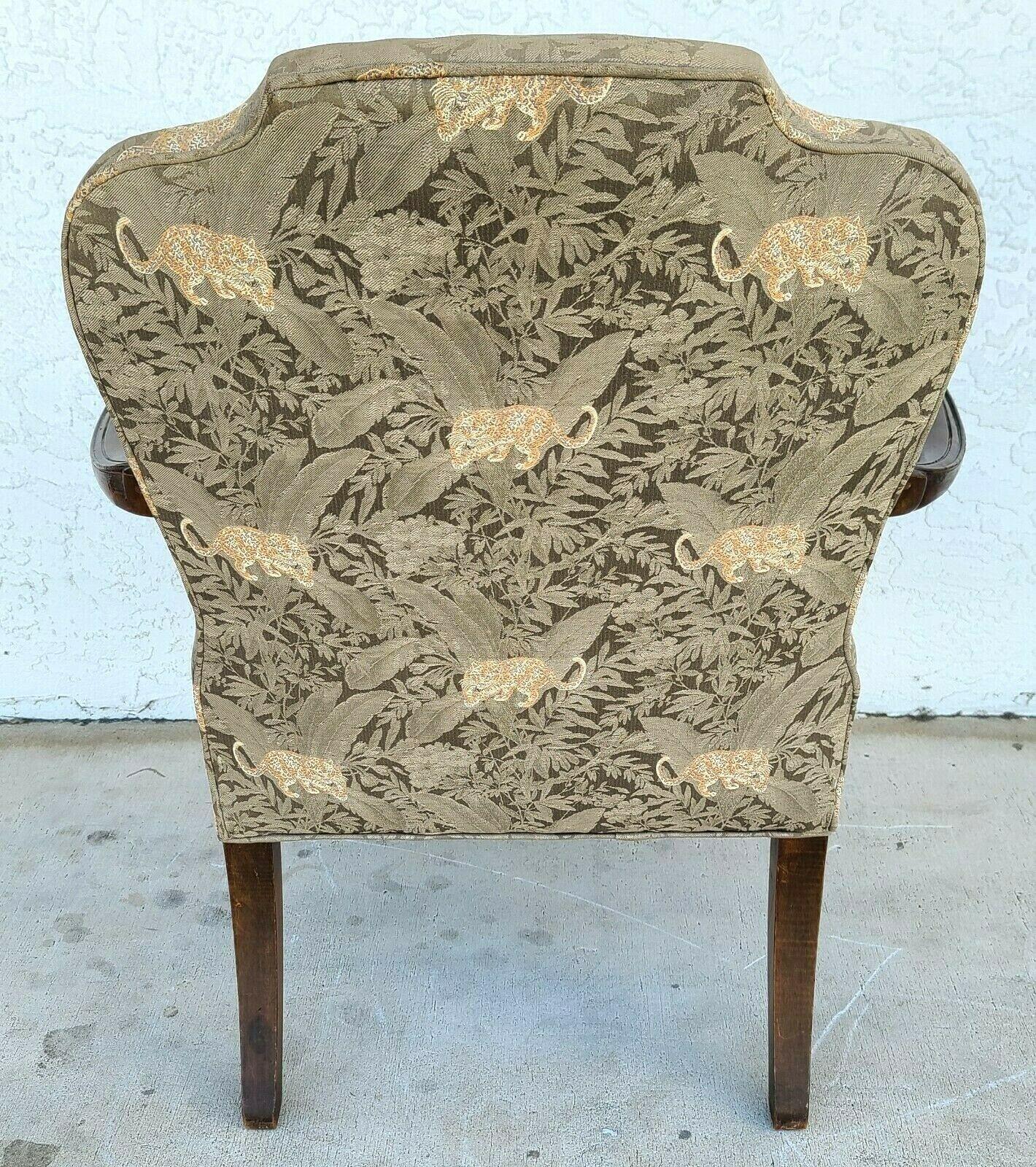 Antique Early 1900s French Louis XV Hand Carved Walnut Armchair 4