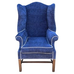 Used Early 19c George III Petite Wingback Chair