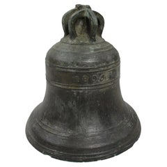Antique Early 19th C. Bronze Bell, 1805