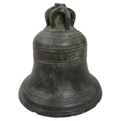 Antike Bronzeglocke aus dem frühen 19. Jahrhundert, 1805