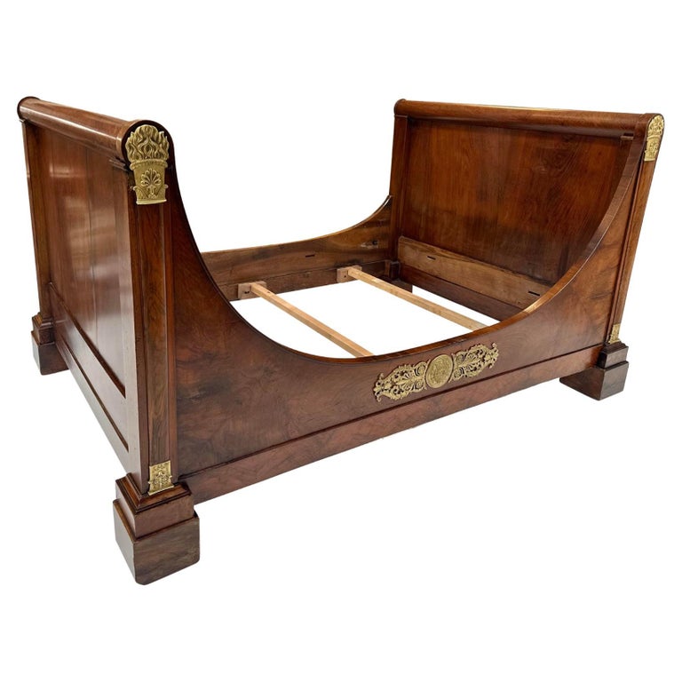 Antique Early 19th C French Empire Day Bed For Sale at 1stDibs