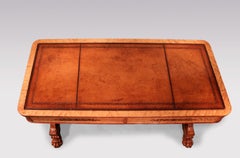 Antique early 19th century Birdseye Maple writing table