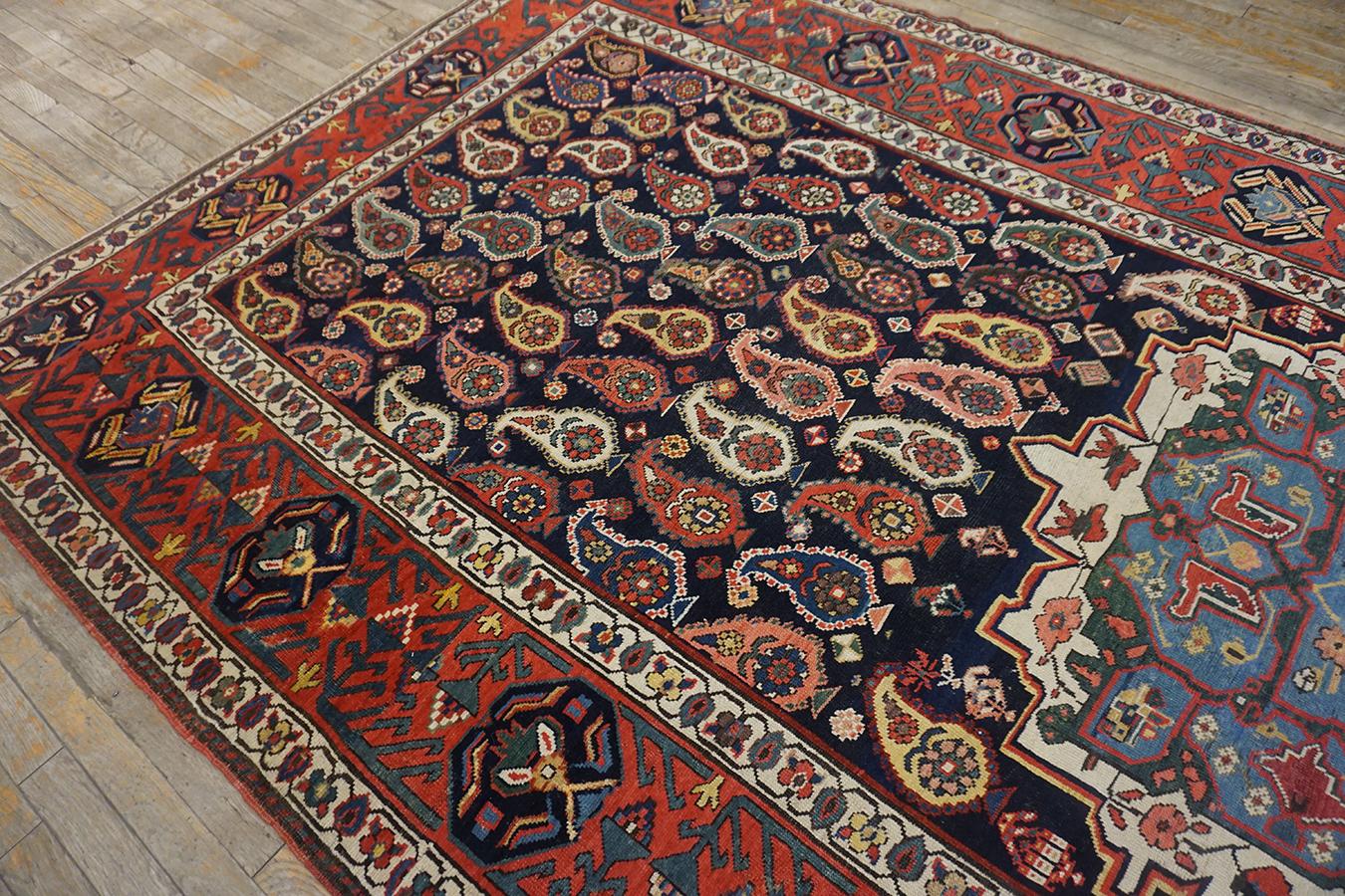 Antique Early 19th Century Caucasian Karabagh Carpet For Sale 5