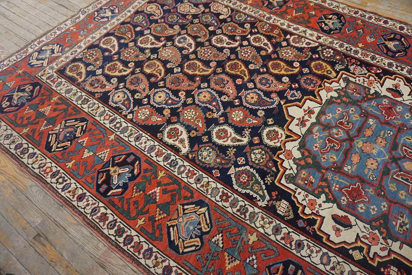 Antique Early 19th Century Caucasian Karabagh Carpet For Sale 4