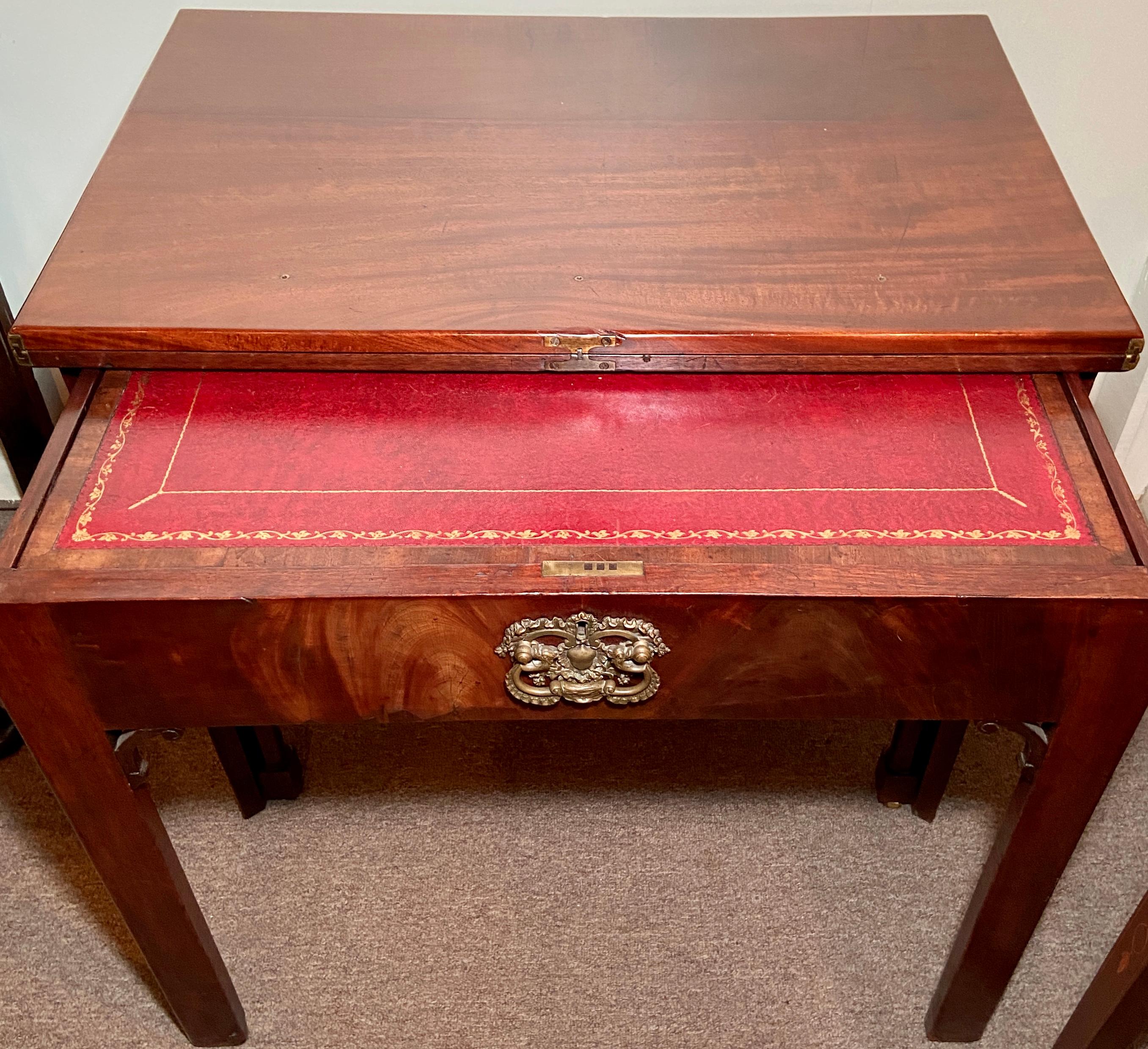 Antique Early 19th Century English Georgian Architect's Desk For Sale 2