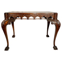 Antique Early 19th Century English Georgian Mahogany Tea Table.