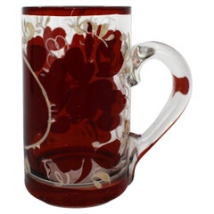 Antique Early 19th Century English Glass Tankard