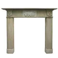 Antique Early 19th Century Georgian Stone Fireplace Surround