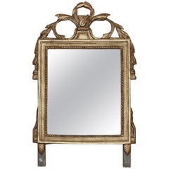 Antique Early 19th Century Gilt Overmantle Wall Mirror