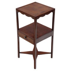 Antique Early 19th Century Mahogany Nightstand - Quality Georgian Bedside Table