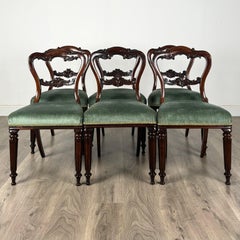 Antique Early 19th Century Set Of 6 Finest Quality Dining Chairs ( REF AF-3414 )