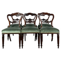 Antique Early 19th Century Set Of 6 Finest Quality Dining Chairs ( REF AF-3414 )