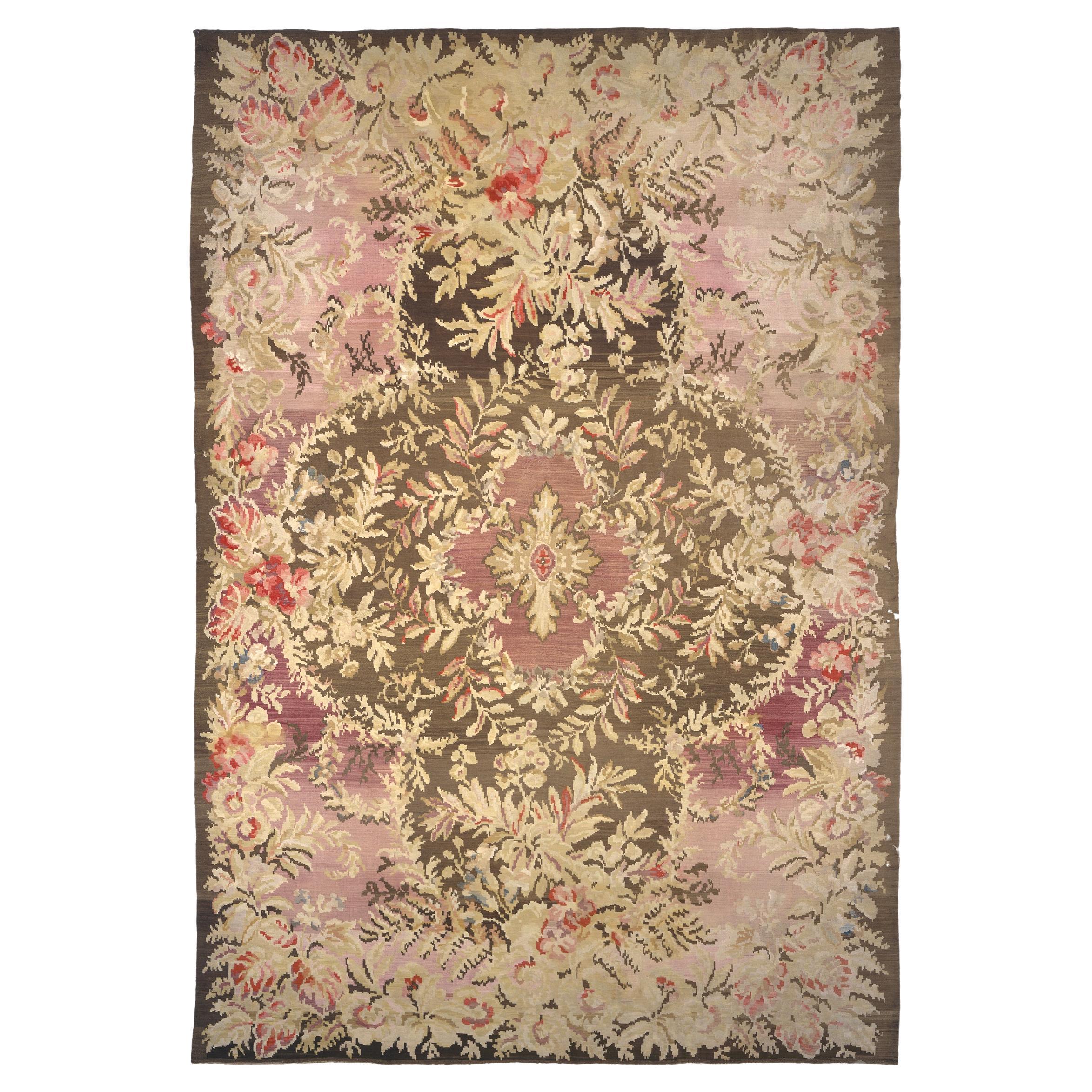 Antique Early-20th Century Bessarabian Rug For Sale