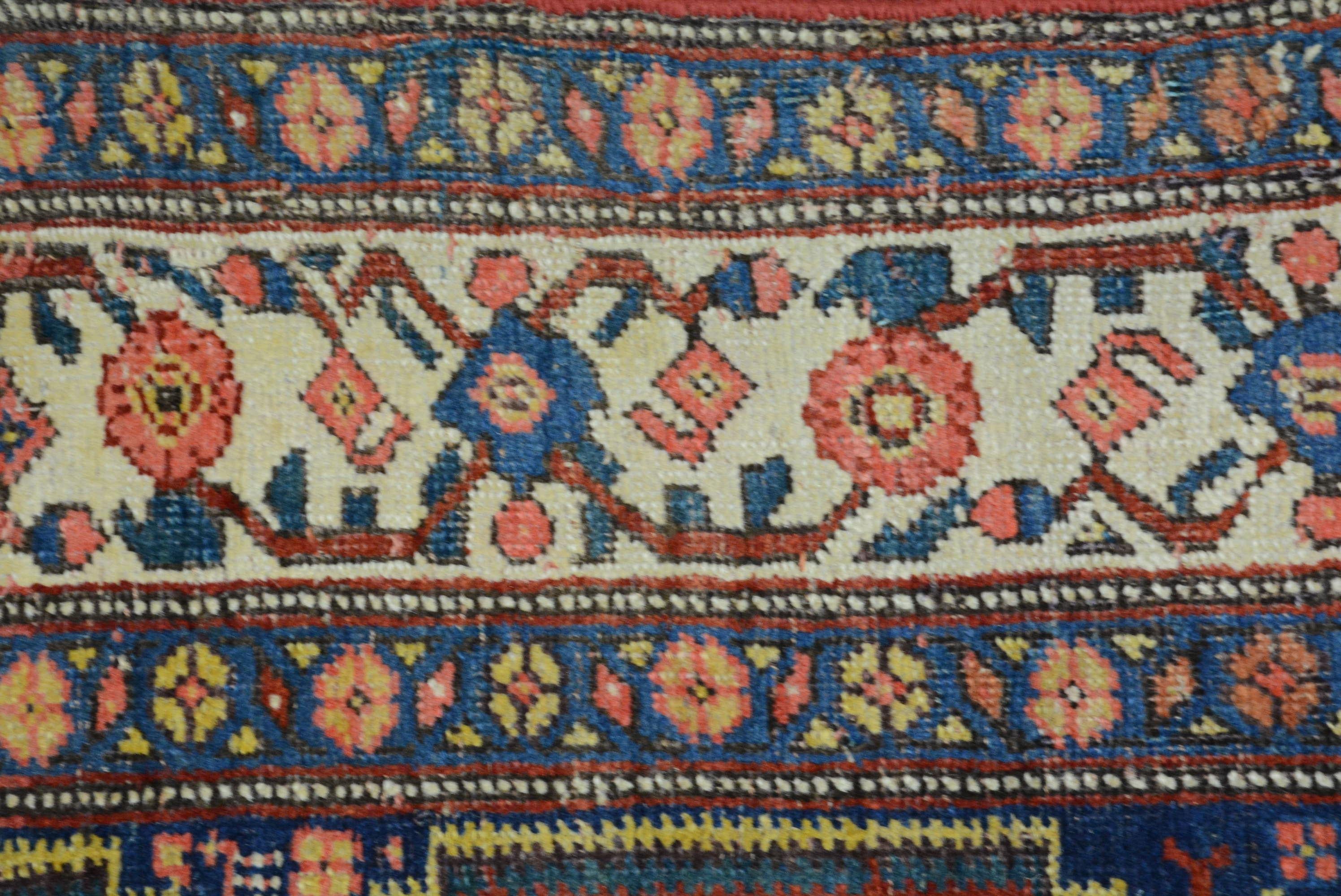 20ième siècle Tapis ancien Bidjar du début du 20e siècle en vente