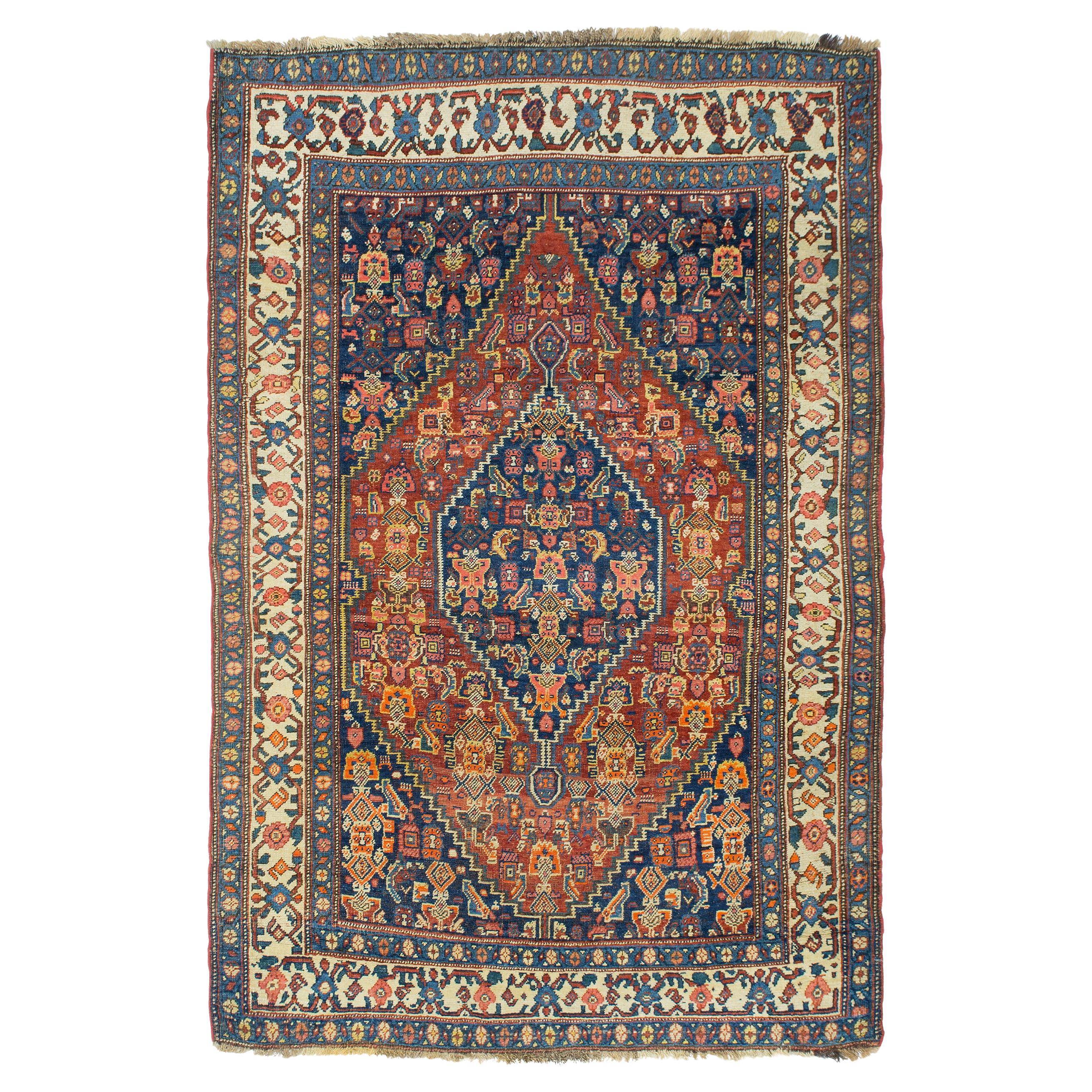 Tapis ancien Bidjar du début du 20e siècle en vente