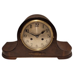 Antique Early 20th Century c1920's German Chiming Mantel Clock (Fully Serviced)