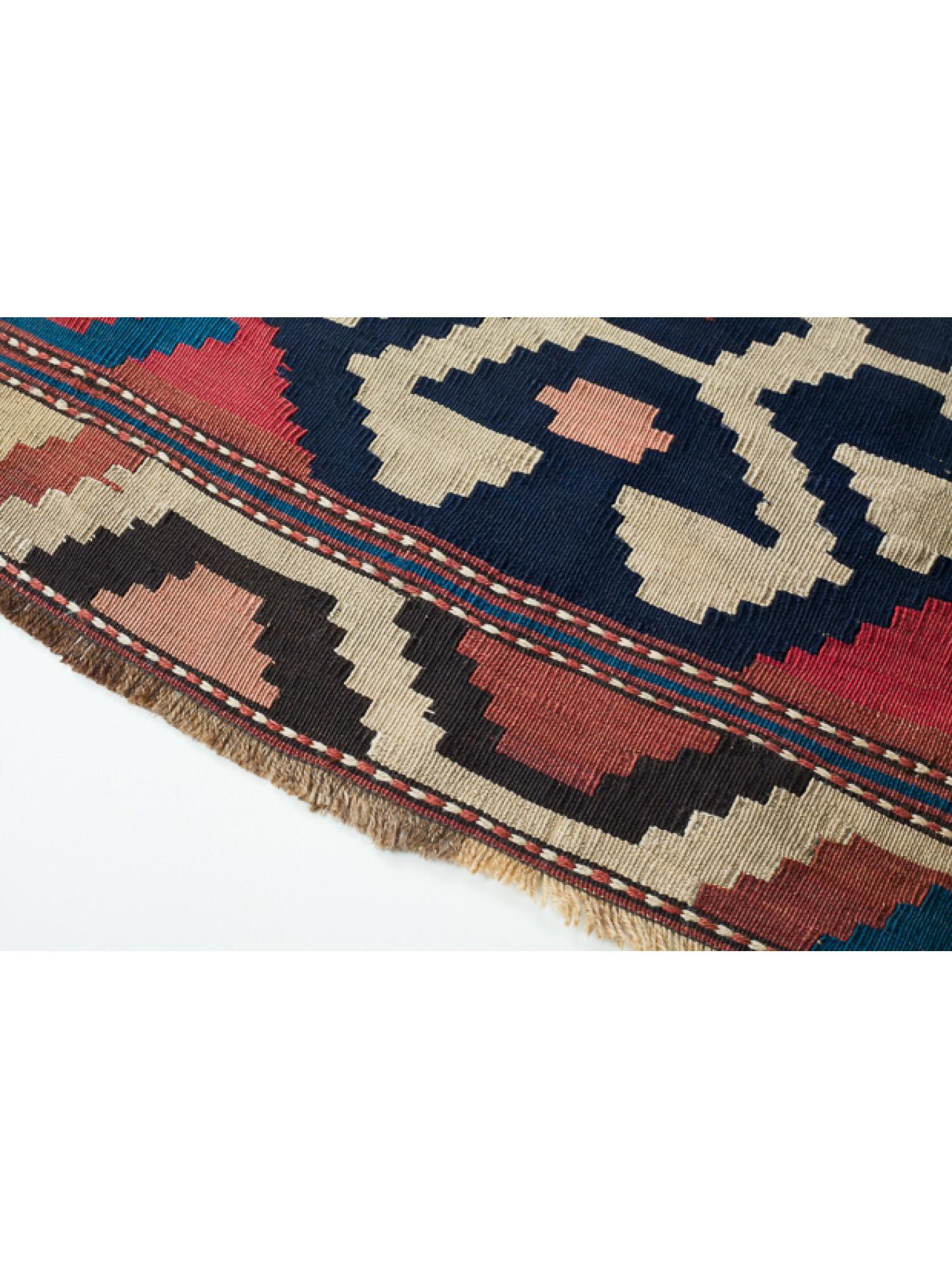 Wool Antique Early 20th Century Caucasian Kilim Woven Cradle Part, Natural Dyed For Sale