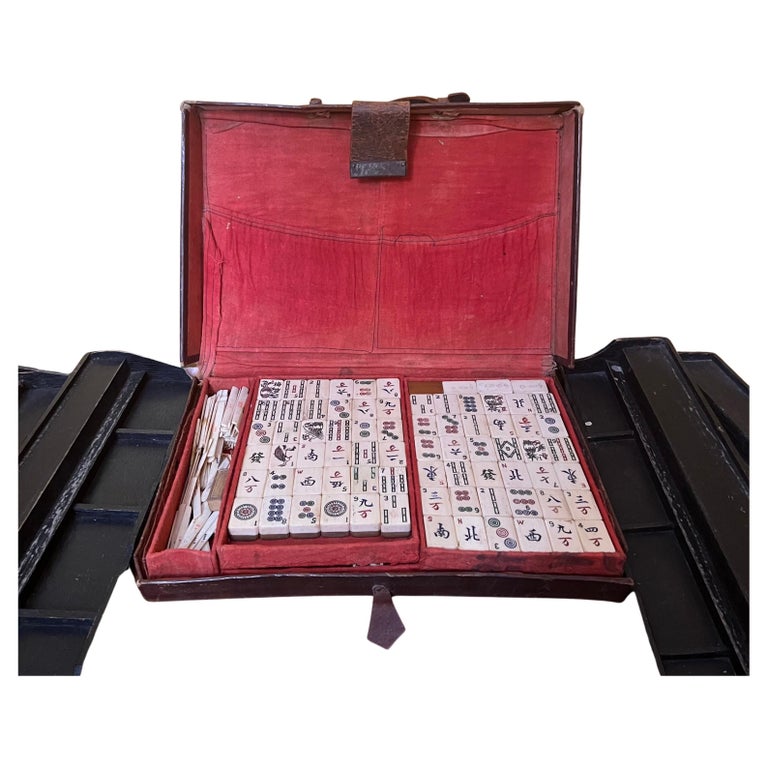 GioBagnara Mahjong game set, smoke