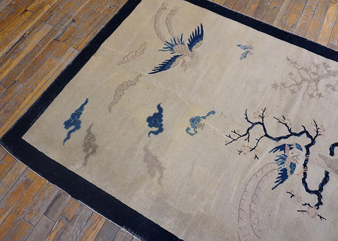Early 20th Century Chinese Peking Carpet ( 4' x 6'9