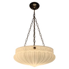 Early 20th Century Classical 
Stylish Design Glass Pendant light Chandelier
