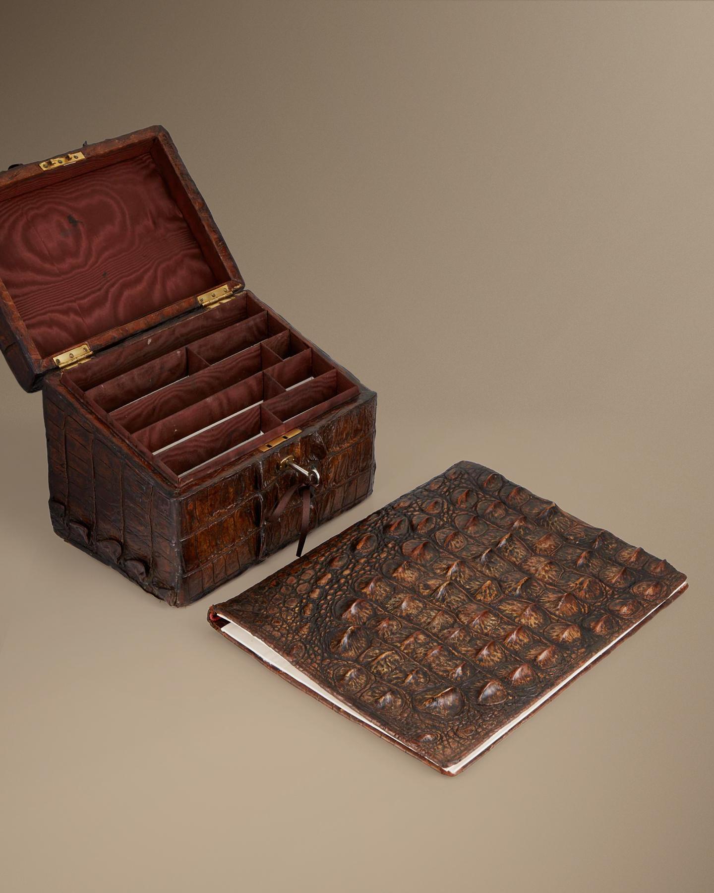 Inglese Antico set da scrivania dei primi del Novecento di Thornhill & Co London, circa 1910 in vendita