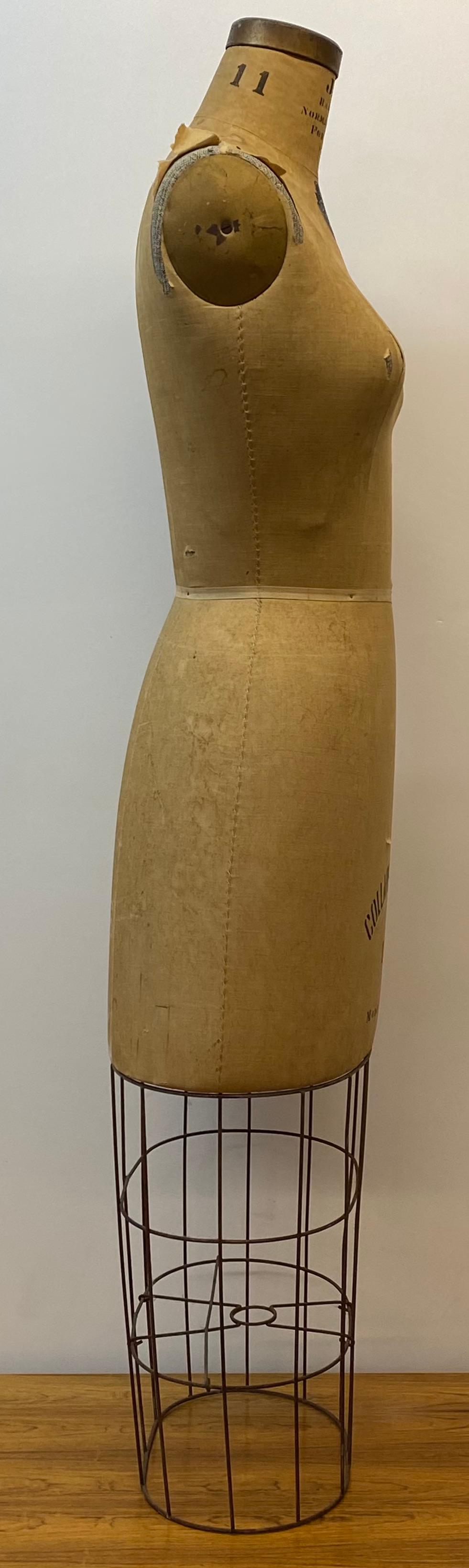 Antique Early 20th Century Dress Form by JR Bauman, New York 3