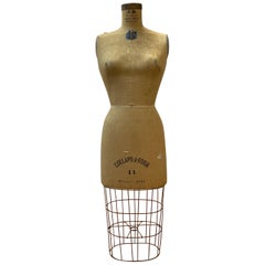 Forme de robe ancienne du début du 20e siècle par JR Bauman:: New York